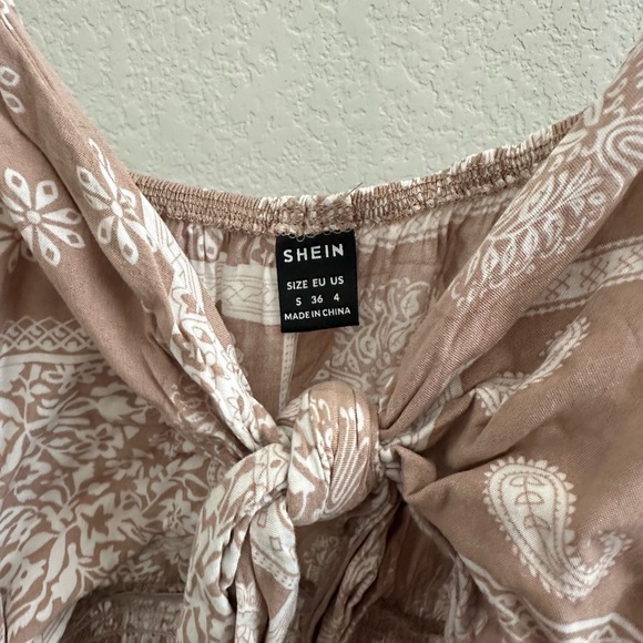 Women’s Mini Dress with Front Cutout Small - Picture 2 of 3